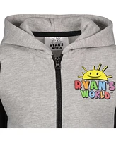 Ryan'S World Boys Fleece Zip Up Hoodie to