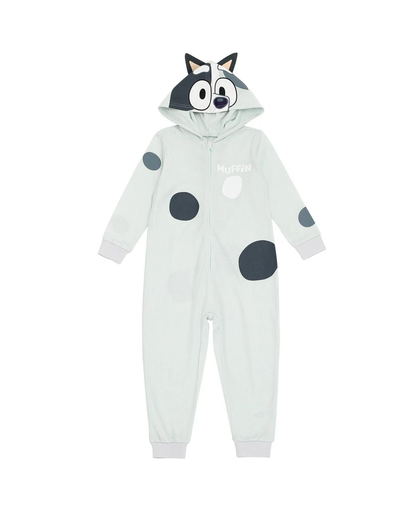 Bluey Toddler Boys Zip Up Cosplay Coverall