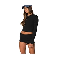 Edikted Women's Meg Long Sleeve Top