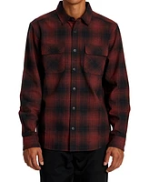 Rvca Men's Dayshift Flannel Regular Fit Shirt