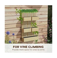 Slickblue Garden/Balcony Plant Support – Durable and Stylish Trellis for Climbing Plants and Vines