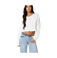 Edikted Women's Shyrah Oversized Knit Top