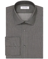 Calvin Klein Steel Men's Slim Fit Pincord Dress Shirt