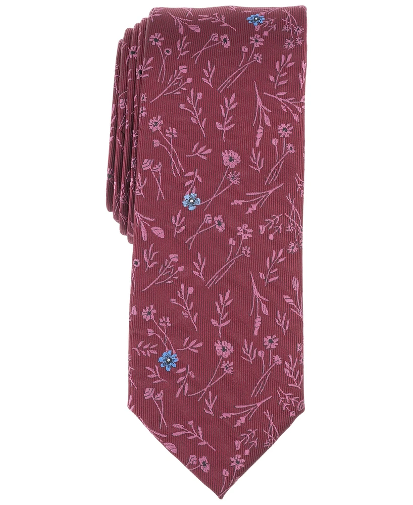 Bar Iii Men's Wilson Floral Tie, Created for Macy's