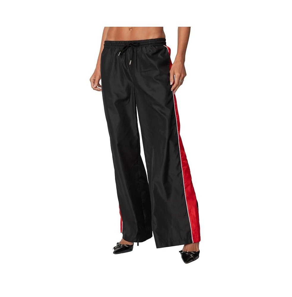 Edikted Women's Cameron Contrast Panel Track Pants