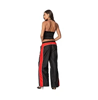 Edikted Women's Cameron Contrast Panel Track Pants