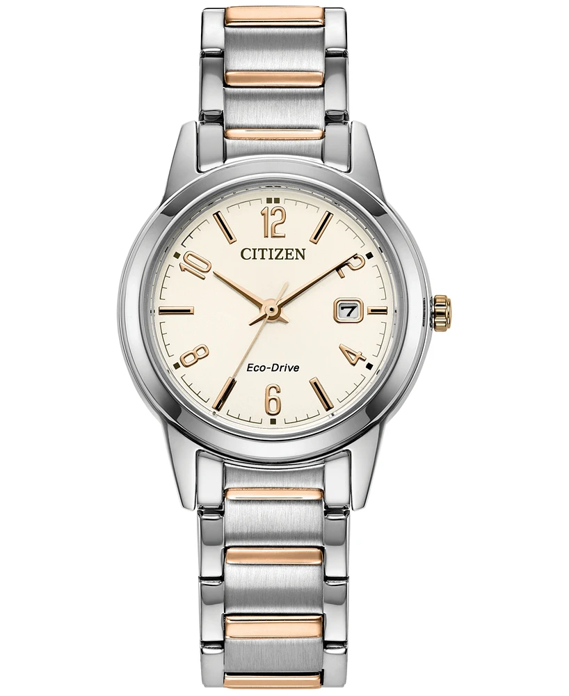 Citizen Eco-Drive Women's Two-Tone Stainless Steel Bracelet Watch 29mm