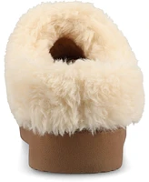 Journee Collection Women's Blair Round Toe Quilted Clog Slippers