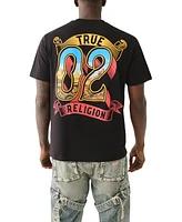 True Religion Men's Short Sleeve Crewneck Canyon Graphic T-Shirt