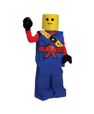 Dress Up America Toy Block Ninja Costume Kids Boys Girls