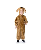 Dress Up America Brown Puppy Onesie Costume