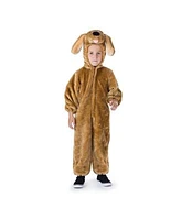 Dress Up America Brown Puppy Onesie Costume