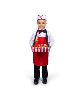 Dress Up America Hot Dog Vendor Costume Set