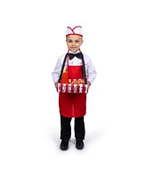 Dress Up America Hot Dog Vendor Costume Set