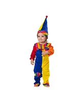 Dress Up America Multi-Color Clown Costume Set