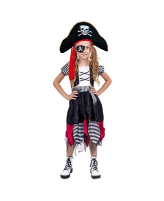 Dress Up America Pirate Girl Costume Set