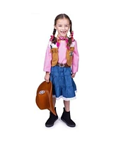 Dress Up America Western Cowgirl Costume Set