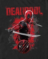 Fifth Sun Mens Deadpool Paint Dump Short Sleeve T-Shirt