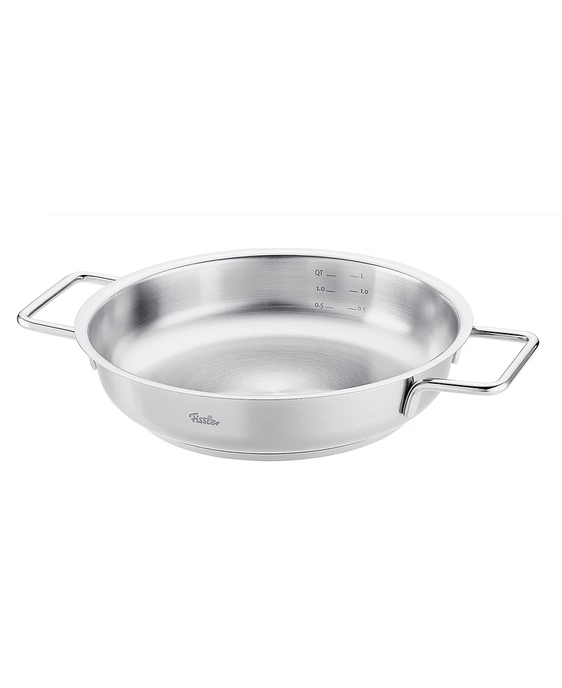 Fissler Pure Collection Stainless Steel Serving Pan, 9.5 Inch