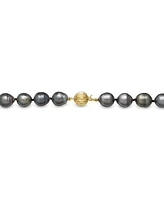 Belle de Mer Cultured Tahitian Pearl (8-10mm) 18" Collar Necklace