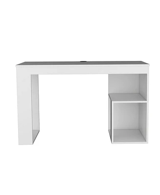 Firenze Writing Desk, Two Shelves