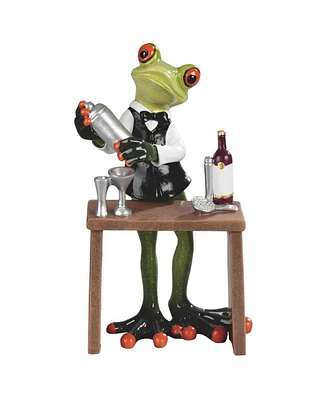 Fc Design 6.25"H Bartendor Frog Figurine Decoration Home Decor Perfect Gift for House Warming, Holidays and Birthdays