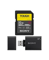 Sony SFG32TT1 32GB Uhs-ii Tough G-Series Sd Card with Uhs-ii Card Reader