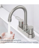 Slickblue 2-Handle Bathroom Sink Faucet Classic and Practical Design