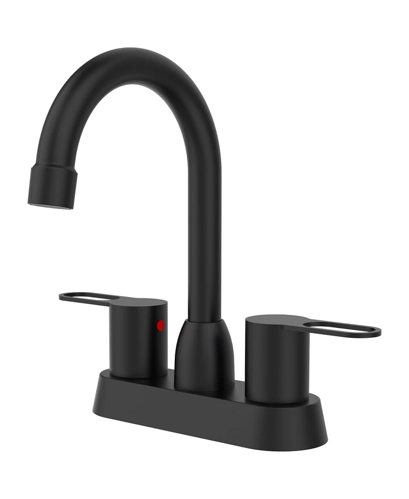 Slickblue 2-Handle Bathroom Sink Faucet Classic and Practical Design