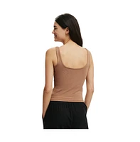 Cotton On Women's All Day Square Neck Tank