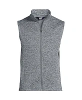 Lands' End Men's School Uniform Sweater Fleece Vest