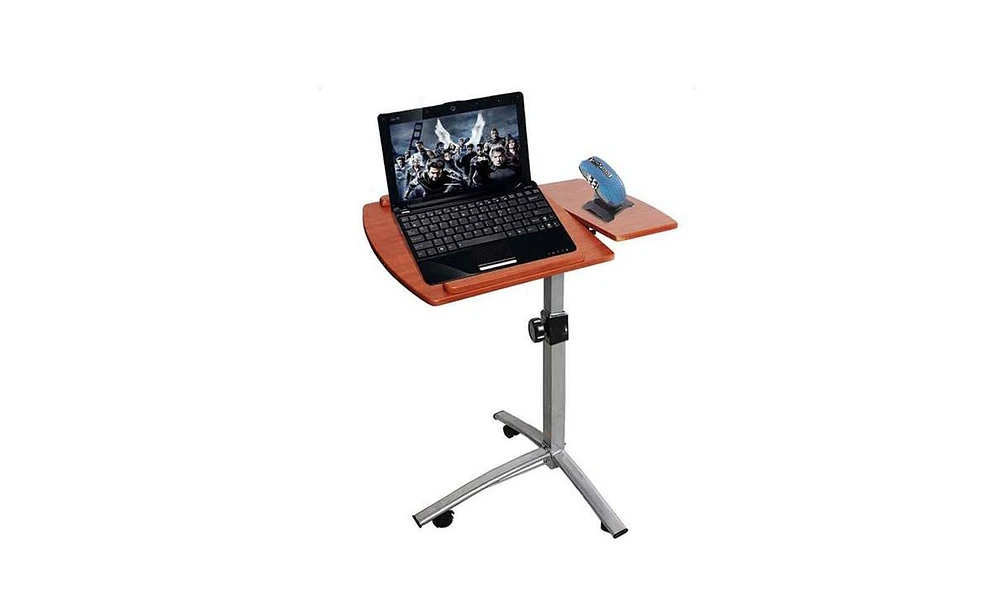 Slickblue Home Use Multifunctional Lifting Computer Desk Brown