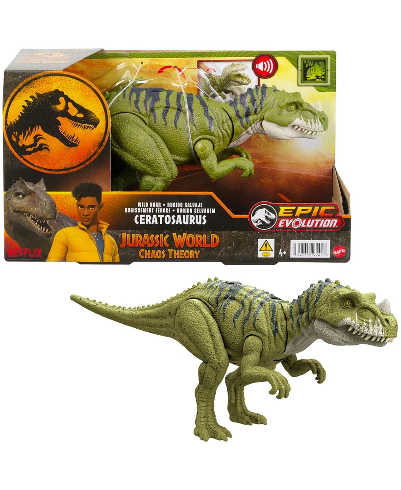 Jurassic Park Wild Roar Ceratosaurus Dinosaur Action Figure - Multi