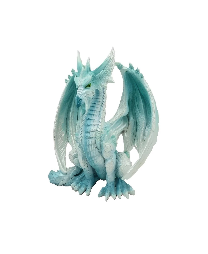 Fc Design 7"H White and Blue Dragon Figurine Decoration Home Decor Perfect Gift for House Warming, Holidays and Birthdays