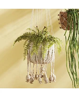 Napa Home & Garden Gaia Jute Hanging Basket 11.75"