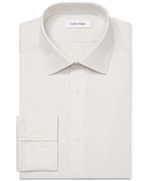 Calvin Klein Steel Men's Regular Fit Modern Pincord Dress Shirt