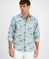 Tommy Bahama Men's Digital Palms Regular-Fit Printed Button-Down Shirt