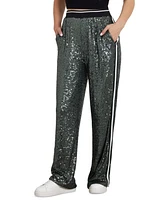 Guess Women's Sequined Track Pants