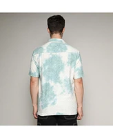 Men's Multicolour Tie-Dye Honeycomb Shirt