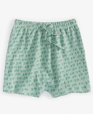 First Impressions Baby Boys Little Footprint Printed Shorts, Created for Macy's