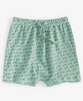 First Impressions Baby Boys Little Footprint Printed Shorts, Created for Macy's