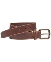 Johnston & Murphy Men's Waxy Stitch Belt