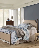 Hillsdale 52" Metal McArthur King Upholstered Headboard and Footboard