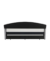 Hillsdale 31" Wood Westchester Upholstered Twin Daybed