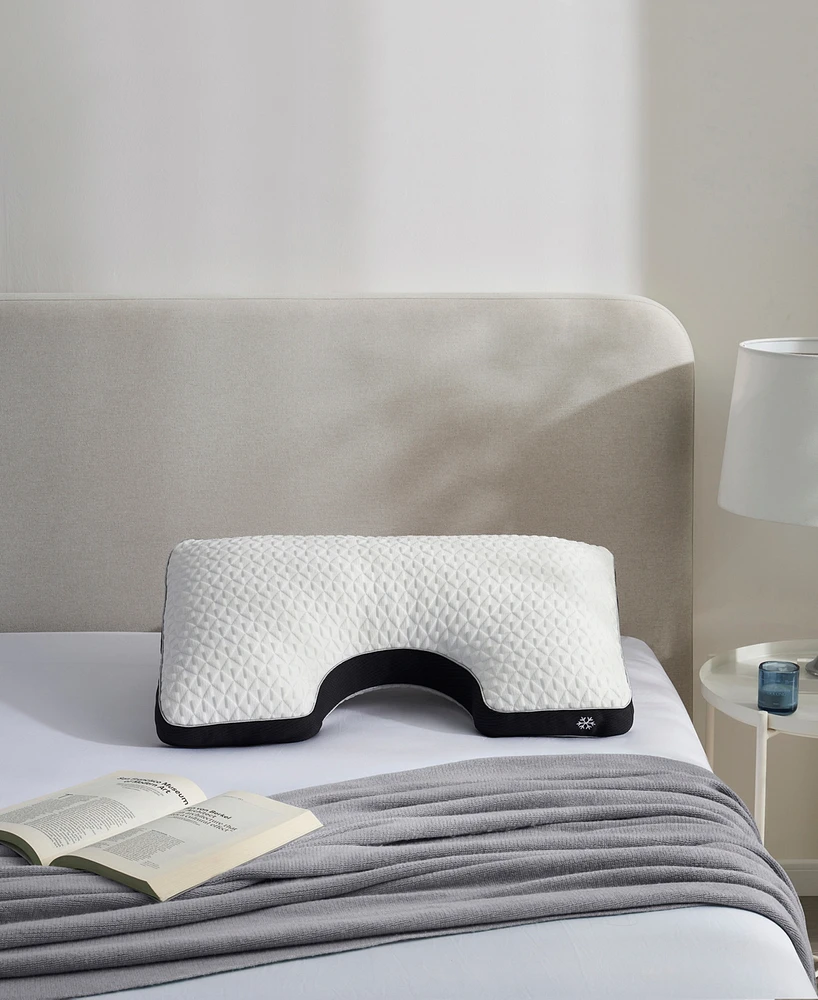 Nestl Cool Choice Customizable Memory Foam Blend Cooling Side Sleeper Pillow