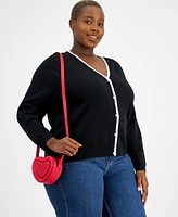 On 34th Jasmii Mini Heart Crossbody, Created for Macy's