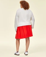 Disney | Macy's Plus Minnie Majorette Pleated Mini Skirt, Created for