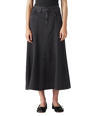 Levi's Women's Fit & Flare Denim Skirt