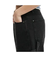 Cotton On Women's Super Baggy Carpenter Denim Jort