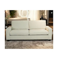 gaomon 83" Sofa Couch for Living Room, Corduroy Comfy Sofa, 3 Seater Couch, Deep Seat Sofa, Modern Couch with Removeable Cushion, Sleeper Couch for Li